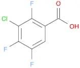 Benzoic acid, 3-chloro-2,4,5-trifluoro-