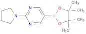 2-Pyrrolidinopyrimidine-5-boronic acid pinacol ester