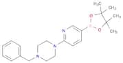 Piperazine, 1-(phenylmethyl)-4-[5-(4,4,5,5-tetramethyl-1,3,2-dioxaborolan-2-yl)-2-pyridinyl]-
