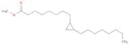 Cyclopropaneoctanoic acid, 2-octyl-, methyl ester