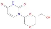 2,4(1H,3H)-Pyrimidinedione, 1-[6-(hydroxymethyl)-1,4-dioxan-2-yl]-, (2R-cis)- (9CI)