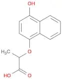 Propanoic acid, 2-[(4-hydroxy-1-naphthalenyl)oxy]-