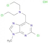 2-Chloro-N-((2-chloro-9-methyl-9H-purin-6-yl)methyl)-N-(2-chloroethyl)ethanamine hydrochloride