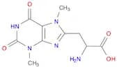 1H-Purine-8-propanoic acid, α-amino-2,3,6,7-tetrahydro-3,7-dimethyl-2,6-dioxo-