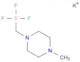Borate(1-), trifluoro[(4-methyl-1-piperazinyl)methyl]-, potassium (1:1), (T-4)-