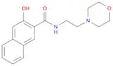 2-Naphthalenecarboxamide, 3-hydroxy-N-[2-(4-morpholinyl)ethyl]-