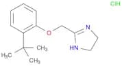 1H-Imidazole,2-[[2-(1,1-dimethylethyl)phenoxy]methyl]-4,5-dihydro-, hydrochloride (1:1)