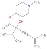 5-Hexen-3-ynoic acid, 2-hydroxy-5-methyl-2-(1-methylethyl)-, 1-methyl-4-piperidinyl ester
