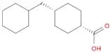 Cyclohexanecarboxylic acid, 4-(cyclohexylmethyl)-, cis-