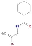 Cyclohexanecarboxamide, N-(2-bromo-2-propen-1-yl)-