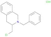 Isoquinoline, 3-(chloromethyl)-1,2,3,4-tetrahydro-2-(phenylmethyl)-, hydrochloride (1:1)