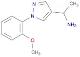 1-[1-(2-methoxyphenyl)-1H-pyrazol-4-yl]ethanamine