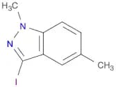3-Iodo-1,5-dimethyl-1H-indazole