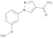 1-[1-(3-methoxyphenyl)-1H-pyrazol-4-yl]ethanone
