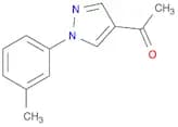 1-(1-(m-Tolyl)-1H-pyrazol-4-yl)ethanone