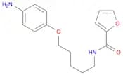 2-Furancarboxamide, N-[5-(4-aminophenoxy)pentyl]-