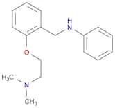Benzenemethanamine, 2-[2-(dimethylamino)ethoxy]-N-phenyl-