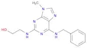 Ethanol, 2-[[9-methyl-6-[(phenylmethyl)amino]-9H-purin-2-yl]amino]-