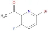 Ethanone, 1-(6-bromo-3-fluoro-2-pyridinyl)-