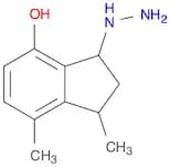 3-hydrazinyl-1,7-dimethyl-2,3-dihydro-1H-inden-4-ol