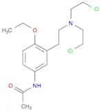 Acetamide, N-[3-[2-[bis(2-chloroethyl)amino]ethyl]-4-ethoxyphenyl]-