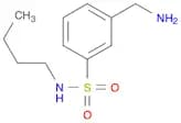 3-(Aminomethyl)-N-butylbenzenesulfonamide