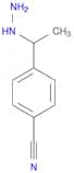 4-(1-hydrazinylethyl)benzonitrile