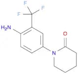 2-Piperidinone, 1-[4-amino-3-(trifluoromethyl)phenyl]-