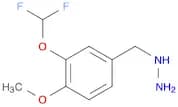 Hydrazine, [[3-(difluoromethoxy)-4-methoxyphenyl]methyl]-