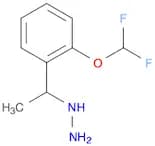 Hydrazine, [1-[2-(difluoromethoxy)phenyl]ethyl]-