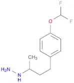 Hydrazine, [3-[4-(difluoromethoxy)phenyl]-1-methylpropyl]-