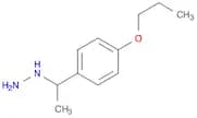 1-(4-propoxyphenyl)ethylhydrazine