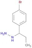 Hydrazine, [1-(4-bromophenyl)propyl]-