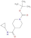 tert-Butyl 4-(cyclopropylcarbamoyl)piperidine-1-carboxylate