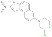 Naphtho[2,1-b]furan-7-amine, N,N-bis(2-chloroethyl)-2-nitro-