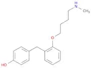Phenol, 4-[[2-[4-(methylamino)butoxy]phenyl]methyl]-