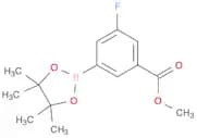 Benzoic acid, 3-fluoro-5-(4,4,5,5-tetramethyl-1,3,2-dioxaborolan-2-yl)-, methyl ester