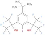 4-Tert-Butyl-2,6-Bis(1-Hydroxy-1-(Trifluoromethyl)-2,2,2-Trifluoroethyl)Iodobenzene