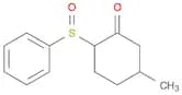 Cyclohexanone, 5-methyl-2-(phenylsulfinyl)-