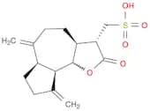 Azuleno[4,5-b]furan-3-methanesulfonic acid, dodecahydro-6,9-bis(methylene)-2-oxo-, (3S,3aS,6aR,9aR…
