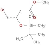 Methyl (s)-(-)-4-bromo-3-tert-butyldimethylsilyloxybutanoate