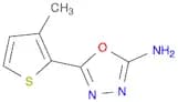 5-(3-methylthiophen-2-yl)-1,3,4-oxadiazol-2-amine