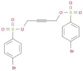 Benzenesulfonic acid, p-bromo-, 2-butynylene ester (7CI,8CI)
