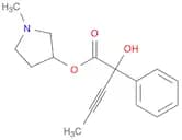 Benzeneacetic acid, α-hydroxy-α-1-propyn-1-yl-, 1-methyl-3-pyrrolidinyl ester