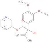 Benzeneacetic acid, a-hydroxy-3,4-dimethoxy-a-(1-methylethenyl)-,1-azabicyclo[2.2.2]oct-3-yl ester