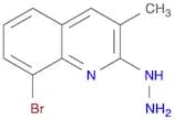 Quinoline, 8-bromo-2-hydrazinyl-3-methyl-