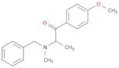 1-Propanone, 1-(4-methoxyphenyl)-2-[methyl(phenylmethyl)amino]-