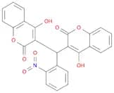 2H-1-Benzopyran-2-one, 3,3'-[(2-nitrophenyl)methylene]bis[4-hydroxy-
