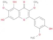 4H-1-Benzopyran-4-one, 5,7-dihydroxy-2-(4-hydroxy-3-methoxyphenyl)-3,6-dimethoxy-