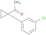 1-[1-(3-chlorophenyl)cyclopropyl]ethan-1-one